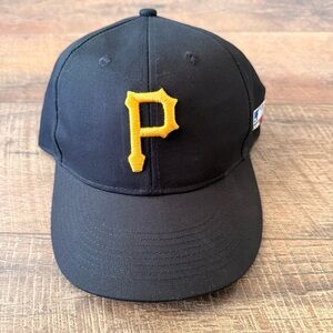 Pittsburg Pirates Hat Team MLB OC Sports OSFM  Black